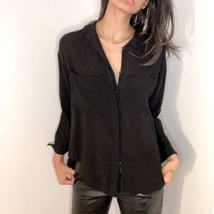 shaina mote back and front button up blouse